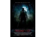 2009 Friday The 13th Movie Poster 11X17 Crystal Lake Jason Voorhees  - £9.06 GBP