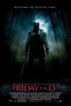 2009 Friday The 13th Movie Poster 11X17 Crystal Lake Jason Voorhees  - £9.06 GBP
