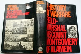 Field-Marshal Viscount Montgomery Of Alamein 1968 hcdj fefp A HISTORY OF WARFARE - £40.06 GBP