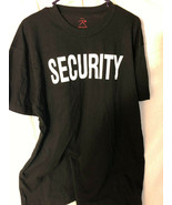 New without Tags Brand Military Style Black Security T Shirt X Large - €13,34 EUR