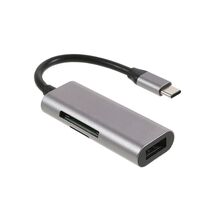 NK-3040 3-in-1 USB-C Hub USB3.0 TF Memory Card Reader OTG Adapter for Ty... - $11.95