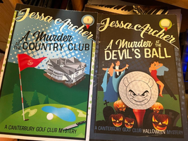 2 Canterbury Golf Club Cozy Mysteries by Jessa Archer - Country Club Murder - £7.59 GBP