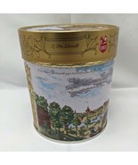 Otto Schmidt Lebkuchen Cookie Biscut Tin 5&quot; Gold Embossed Made In Germany - $13.19 CAD