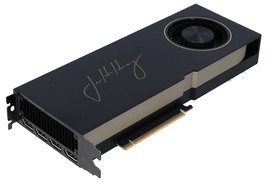 Jensen Huang Autograph signed Nvidia Ada Generation RTX 6000 Grafic Card... - £9,324.95 GBP