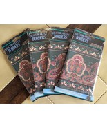Lot (4) IMPERIAL Teal/Purple Paisley Decorative Wallpaper Borders, 5 yds... - €21,26 EUR