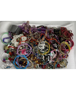 3lb HUGE LOT VINTAGE MODERN JEWELRY JUNK DRAWER CRAFT SINGLE EARRING PAR... - £16.19 GBP