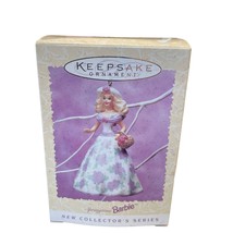 Springtime Barbie Collectors Series #1 Keepsake Hallmark Ornament New Box - £11.55 GBP