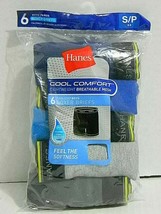 Hanes Cool Comfort Lightweight Tagless Breathable Boys Boxer Briefs 6 Pk  Sm 6-8 - $8.59
