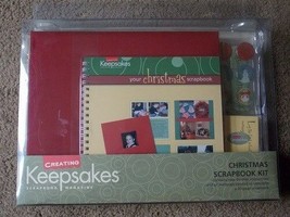 Creating Keepsakes Your Christmas Scrapbook Magazine Kit New - £23.34 GBP