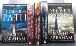 Daniel Abraham Dagger &amp; The Coin First editions 5 Volume Set Fantasy Caravan War - £43.16 GBP