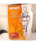 NEW Fortnite Scratch Costume Child Youth Size XL 14-16 x-large HALLOWEEN... - $43.00