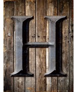 Letter H Metal Novelty Parking Sign - €18,73 EUR
