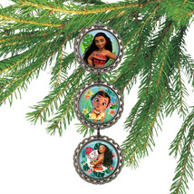 Disney Princess MOANA 3D Bottle Cap Christmas Ornament | Gift for Kids - £7.02 GBP