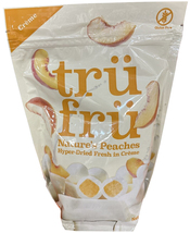 Tru Fru  Nature&#39;s Peaches Hyper-Dried Fresh In Crème NET WT 16 Oz - £15.94 GBP