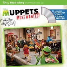 Muppets Most Wanted Read-Along Storybook and CD by Calliope Glass - Good - £8.40 GBP