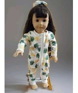 Vintage 2017 American Girl Samantha 18&quot; Doll &amp; Book Set 7pc Lot - $198.00