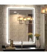36x28 Inch LED Bathroom Mirror Dimmable Bathroom Vanity Mirror with Lights - €110,16 EUR