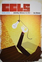 Eels Poster Fillmore Nicole Atkins February 2013 - £52.85 GBP