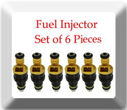6 Pices Fuel Injector 0280150714 Fits: BMW 535I 535IS 635CSI 735I 735IL ... - £472.14 GBP