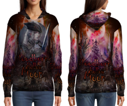 bloodborne hollow moon  Womens Graphic Pullover Hooded Hoodie - £27.43 GBP+