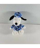 Snoopy Plush Stuffed Animal Navy Camouflage Dog Peanuts Size 6 In Tall M... - £7.30 GBP