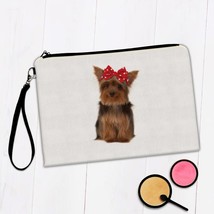 Yorkshire : Gift Makeup Bag Dog Pet Funny Cute Puppy Canine Pets Dogs - £9.55 GBP+