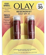 Olay Regenerist Hydrating Moisturizer w/ SPF 30 (2 pack) 1.7 oz each EXP... - $29.69