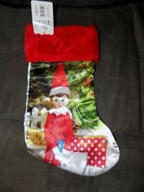 2019 Elf on the Shelf Red Christmas Holiday Stocking NEW - £18.84 GBP