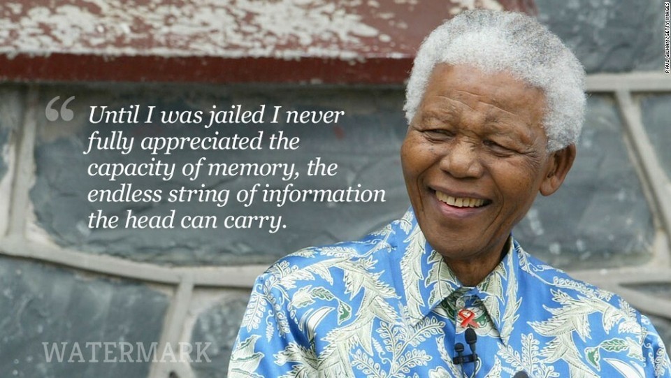 LEGENDARY NELSON MANDELA &quot;UNTIL I WAS JAILED, I NEVER&quot; QUOTE PUBLICITY P... - $9.89