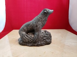 The Wolf Sculptures - A Wolf Original Handmade Canada Statue Seal Sea Lion - $13.99