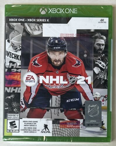 NHL 21 Video Game Xbox One Xbox Series X New & Sealed - £3.99 GBP