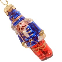 Thomas Pacconi Museum Series Christmas Nutcracker Toy Soldier Glass Ornament 3.5 - £10.00 GBP