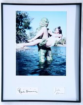 Ricou Browning &amp; Julie Adams Dual Signed Framed Black Lagoon Photo Display  - £194.75 GBP