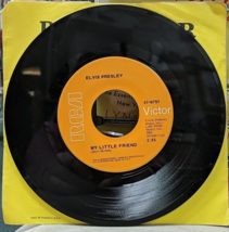 Elvis Presley Kentucky Rain / My Little Friend VG+ 45 RPM 1969 479791 - £8.92 GBP