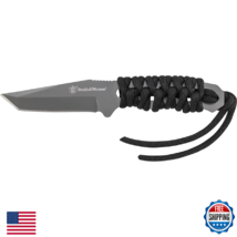 Smith &amp; Wesson SW910TAM 5.9in High Carbon S.S. Full Tang Neck Knife 2.8in - $36.10