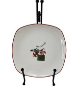 1 Fitz &amp; Floyd Happy Holidays Christmas Holiday Gourmet Porcelain Plate ... - $6.92