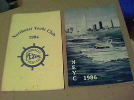 Northeast Yacht Club 1984 and 1986 Cleveland, Ohio booklets s28b [Hardcover] unk - £30.76 GBP