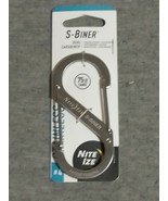 Nite Ize SB4-03-11 Stainless S-Biner Versatile Carry Biner Size 4 Campin... - £7.14 GBP