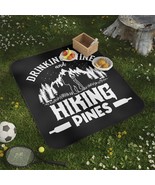 Hiking Dines Outdoor Drinking Wine Picnic Blanket Travel Stadium Camping... - £46.15 GBP