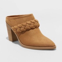 Universal Thread Women&#39;s Cognac Avis Mule Heels w/ Memory Foam Size: 8.5... - €7,66 EUR