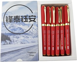 Fengtaiyuan R07P18Pro, Gel Ink Rollerball Pens, Red Ink, Fine Point,, 0.... - $38.94