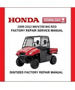 HONDA MUV700 BIG RED Factory Service Repair Manual - $20.00