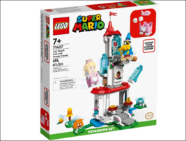 LEGO Super Mario: Cat Peach Suit &amp; Frozen Tower Expansion Set  (71407) Brand New - £39.01 GBP