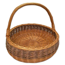 Wicker Basket Bag Straw Rattan Basket Multipurpose Basket w/ Handle Priced Cheap - £39.26 GBP