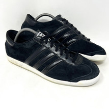 Adidas Men’s The Sneeker Retro Sneaker Sz 9.5 Black Suede Like Samba Rare  - $49.45