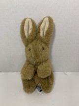 Heartline Graphics Int&#39;l 1988 vintage plush brown tan bunny rabbit stuffed toy - £16.32 GBP