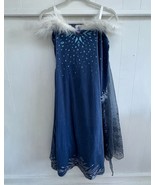 Disney Store Olaf&#39;s Frozen Adventure Elsa Costume Dress Child Size Large... - $1,305.48 MXN
