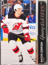 2021-22 Upper Deck Mason Geertsen RC #470 Young Guns New Jersey Devils - $1.99