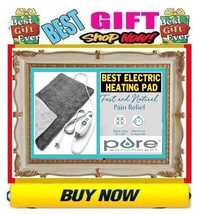 ✅???SALE??PURE ENRICHMENT Deluxe HEATING PAD PureRelief PAD???BUY NOW? - $39.99