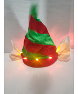 Dan Dee Animated Singing ELF Hat Lights Up, Motion, Sound &quot;WE ARE SANTA&#39;... - $29.69